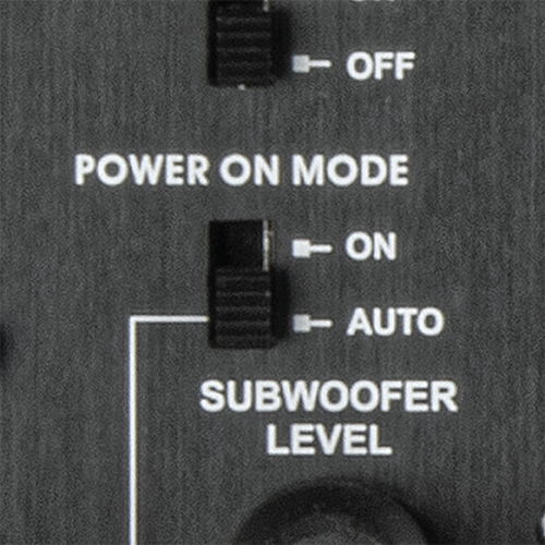 SUB80P Auto / On / Trigger Power Modes - Image
